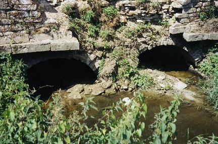 South Wall of River Key Aqueduct Before Restoration